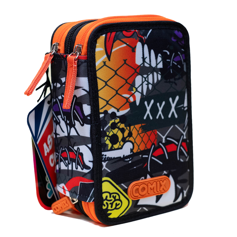 Comix astuccio 3 zip bright